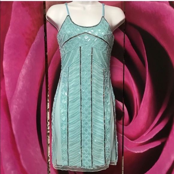 chicline Dresses & Skirts - SUPER SALE WAS 45$$ Sequined blue dress
